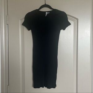 H&M Black Mini Dress
